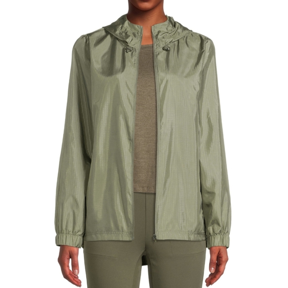 Avia Women's Full Zip Lightweight Windbreaker Jacket